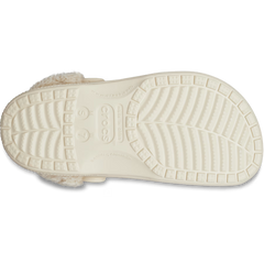 Baya Lined Fuzz-Strap Clog