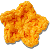 Crafted Crochet Orange Star