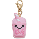 Cute Pink Boba Charm