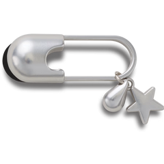 Silver Meta Safety Pin