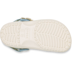 Toddler Classic Denim Flower Adjustable Backstrap Clog