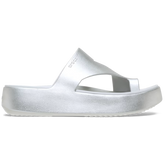 Getaway Metallic Platform Toe Loop
