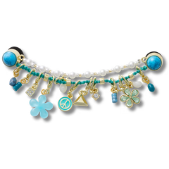 Blue Adjustable Charm Chain