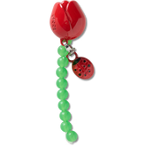 Meta Rose Dangle