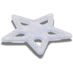 Mega Blue Glittery Star