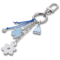 Fair Isle Ice Bag Charm
