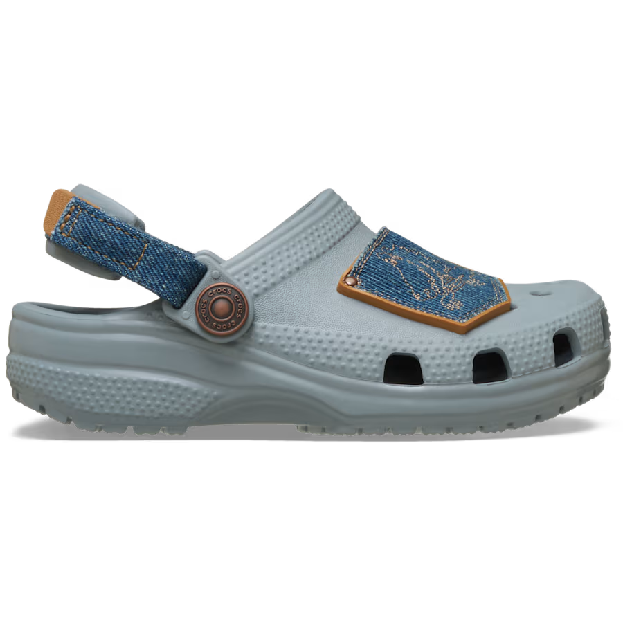 Toddler Classic Denim Adjustable Backstrap Clog
