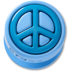 Blue Peace Sign Icon