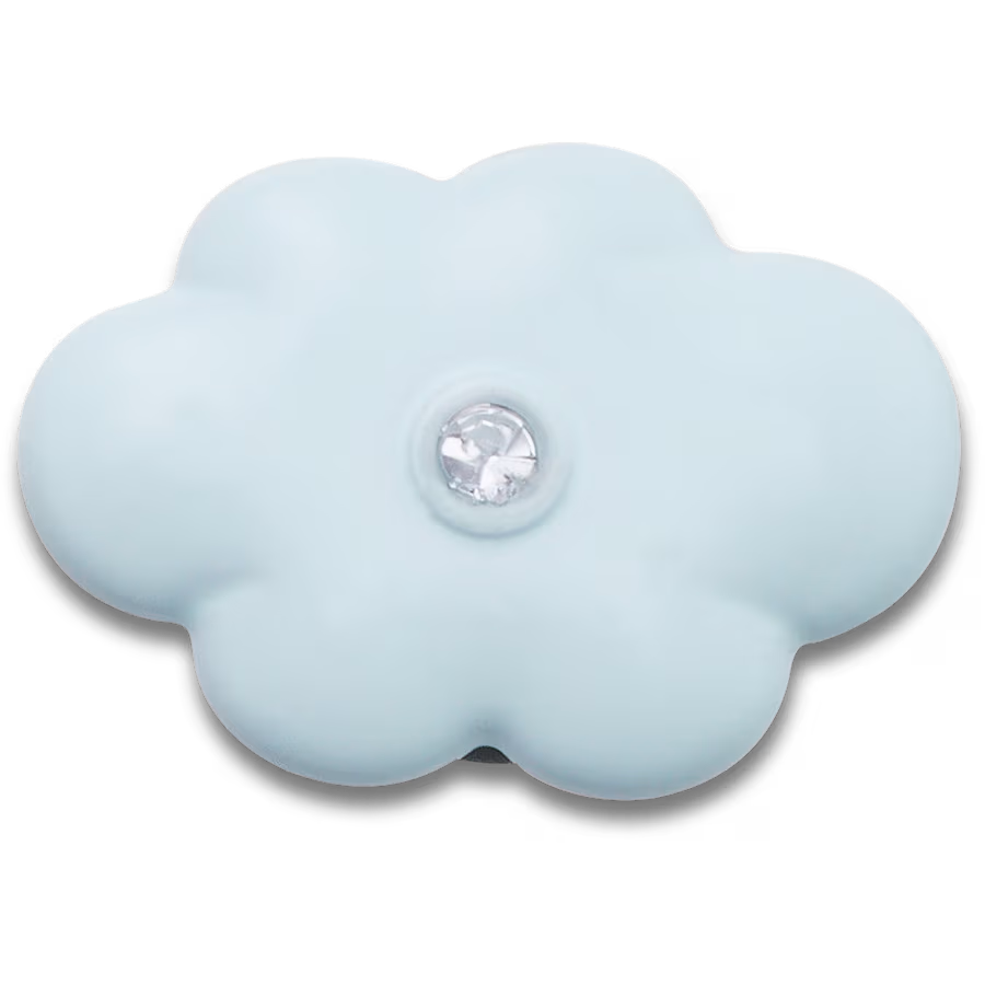 Blue Flower With Crystal