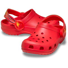 Toddler Classic Flame Lights Backstrap Clog