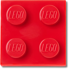 LEGO® Red Tile 2x2