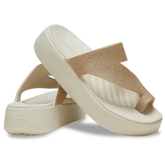 Getaway Platform Glitter Toe Loop