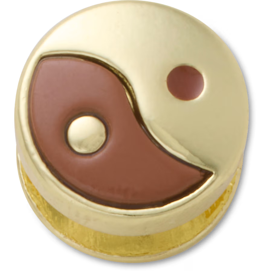 Brown Yin Yang Icon