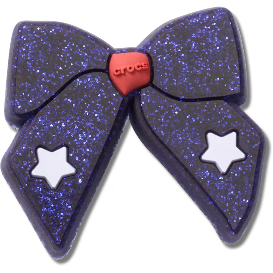 Glittery Blue Bow