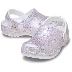 Toddler Classic Fantasy Glitter Clog