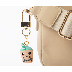 Cute Boba Drink Bag Charm Mlt