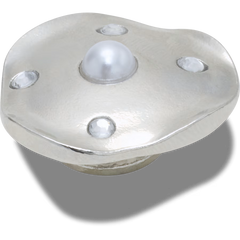 Silver and Pearl Disc