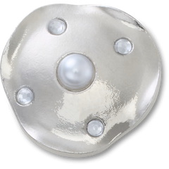 Silver and Pearl Disc