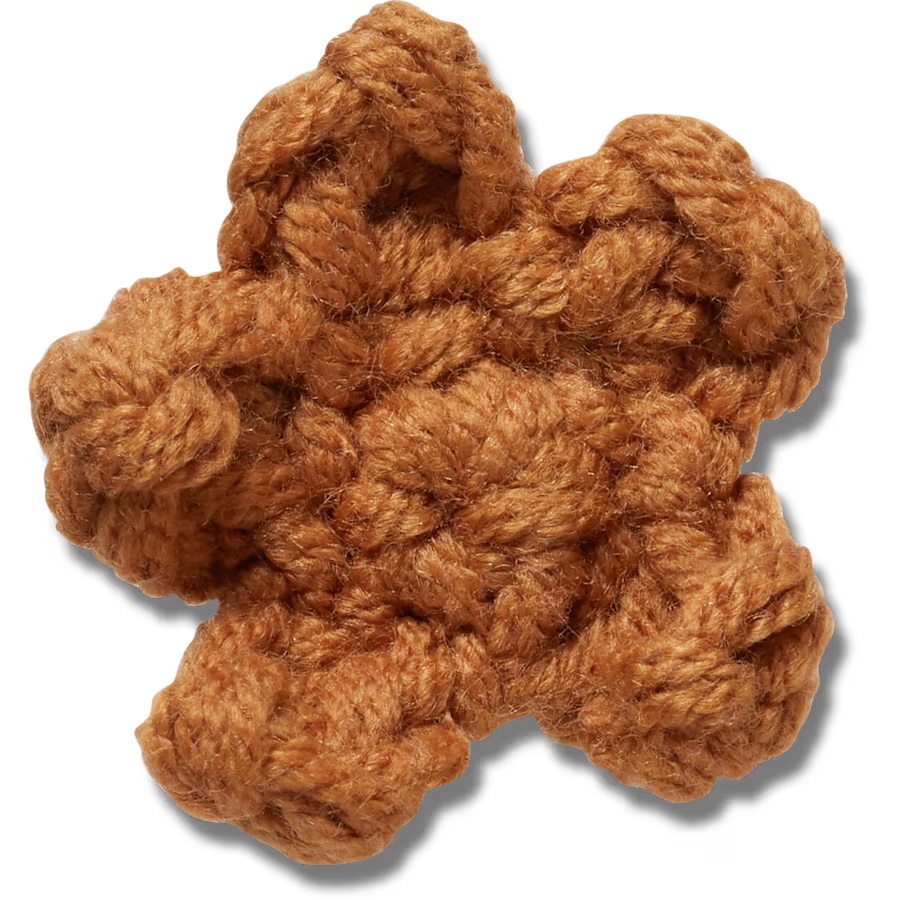 Crafted Crochet Brown Star
