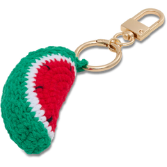 Crochet Watermelon Bag Charm