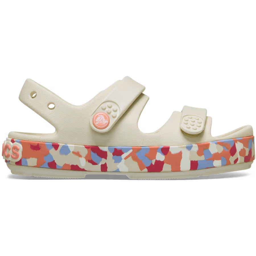 Toddler Crocband™ Cruiser Glow Confetti Band Sandal