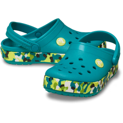 Toddler Crocband Glow Confetti Band Clog
