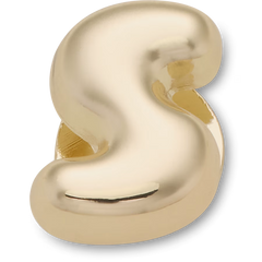 Gold Bubble Letter S