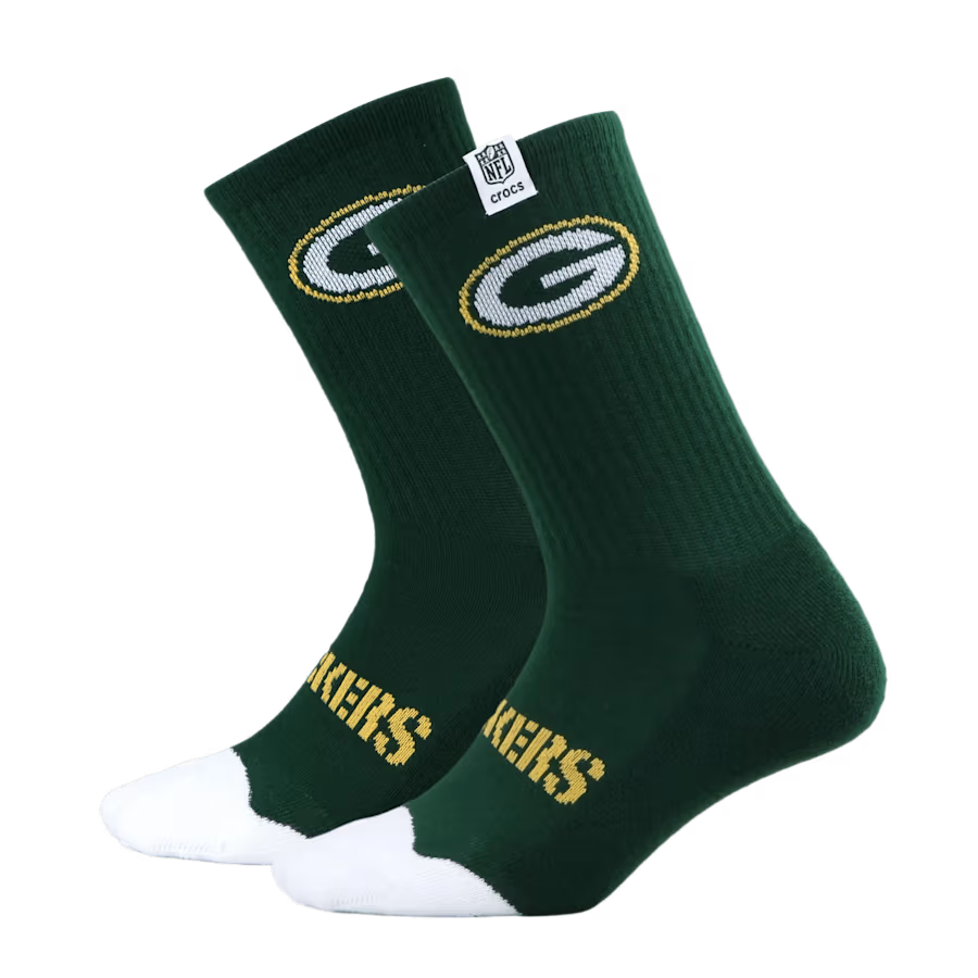 NFL Green Bay Packers Crocs Socks