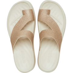 Getaway Platform Glitter Toe Loop