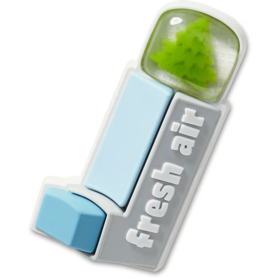 Dimensional Fresh Air Inhaler