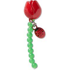 Meta Rose Dangle
