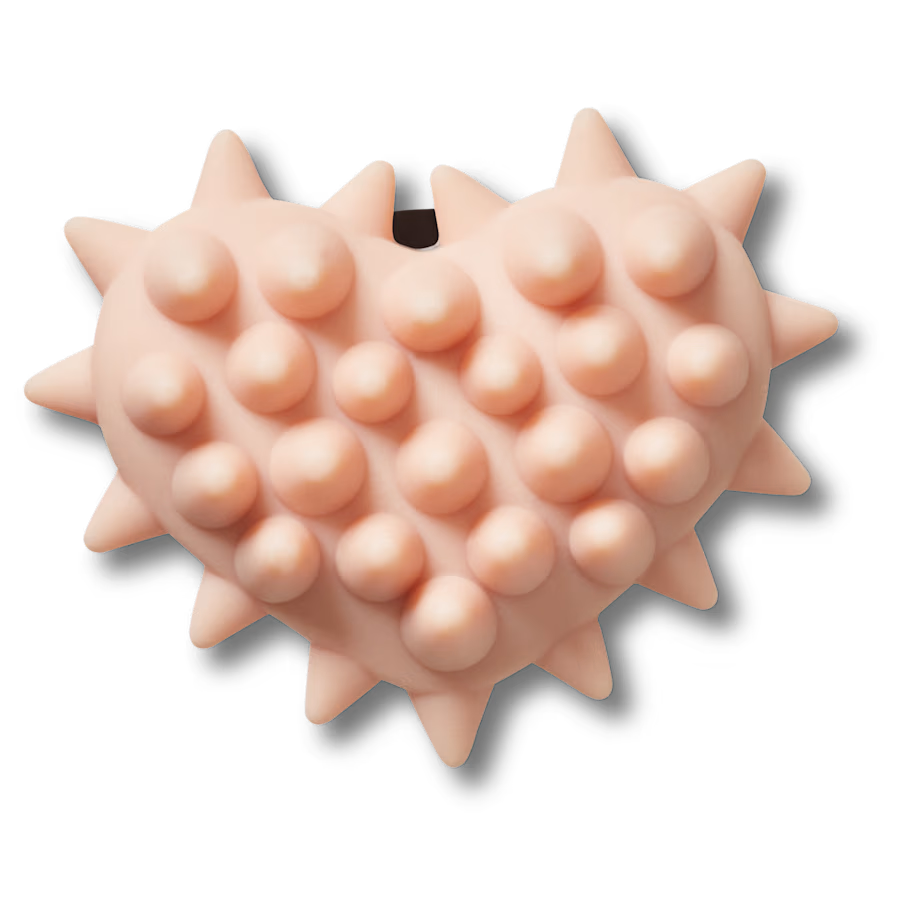 Spike Light Pink Heart