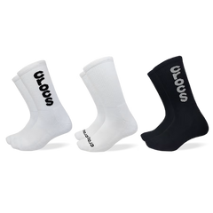 CrocsSocks Crew Macro Logo 3PK