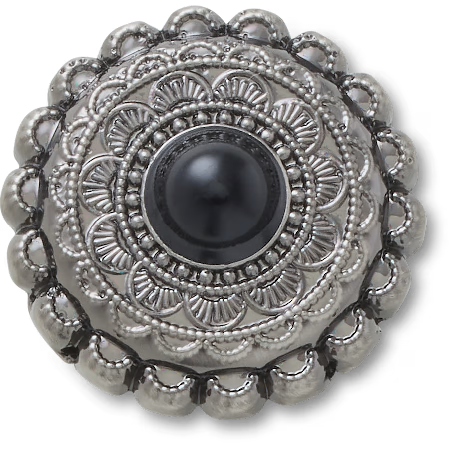 Silver and Black Emblem