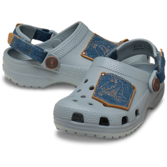 Toddler Classic Denim Adjustable Backstrap Clog