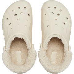Baya Lined Fuzz-Strap Clog