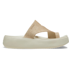 Getaway Platform Glitter Toe Loop
