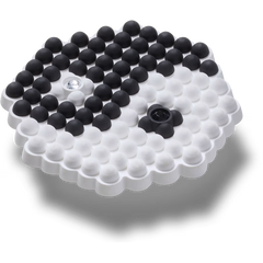 Beaded Ying and Yang